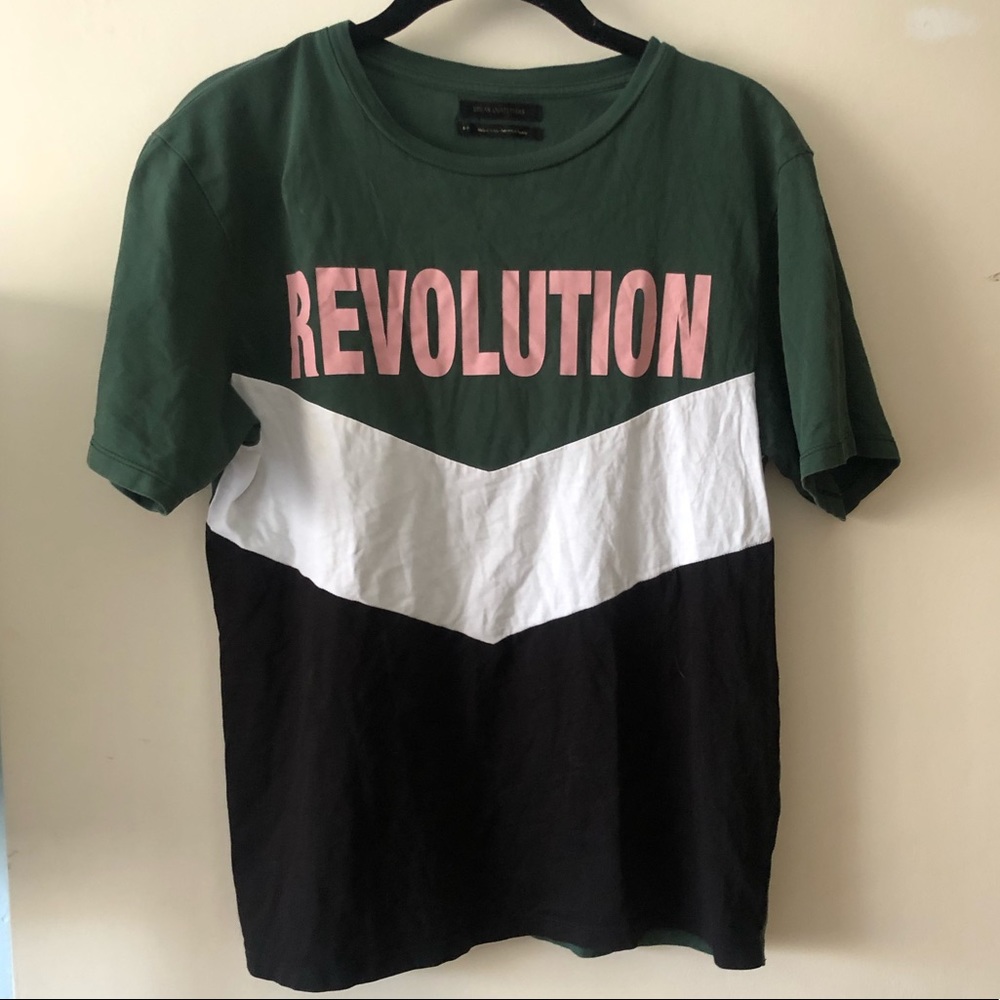 Revolution color block tee from Urban Outfitters